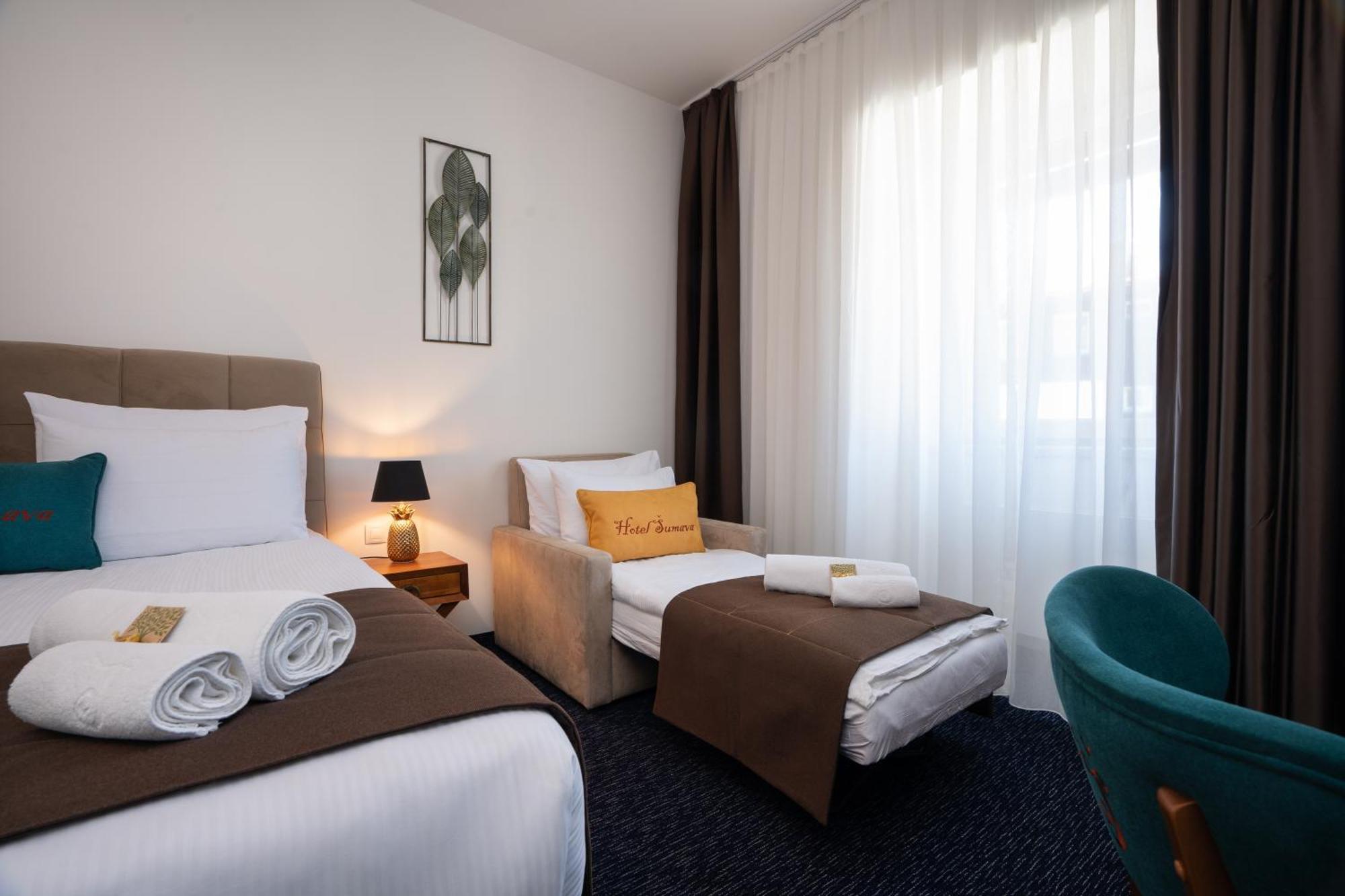 Hotel Sumava เชเลซนารูดา ภายนอก รูปภาพ