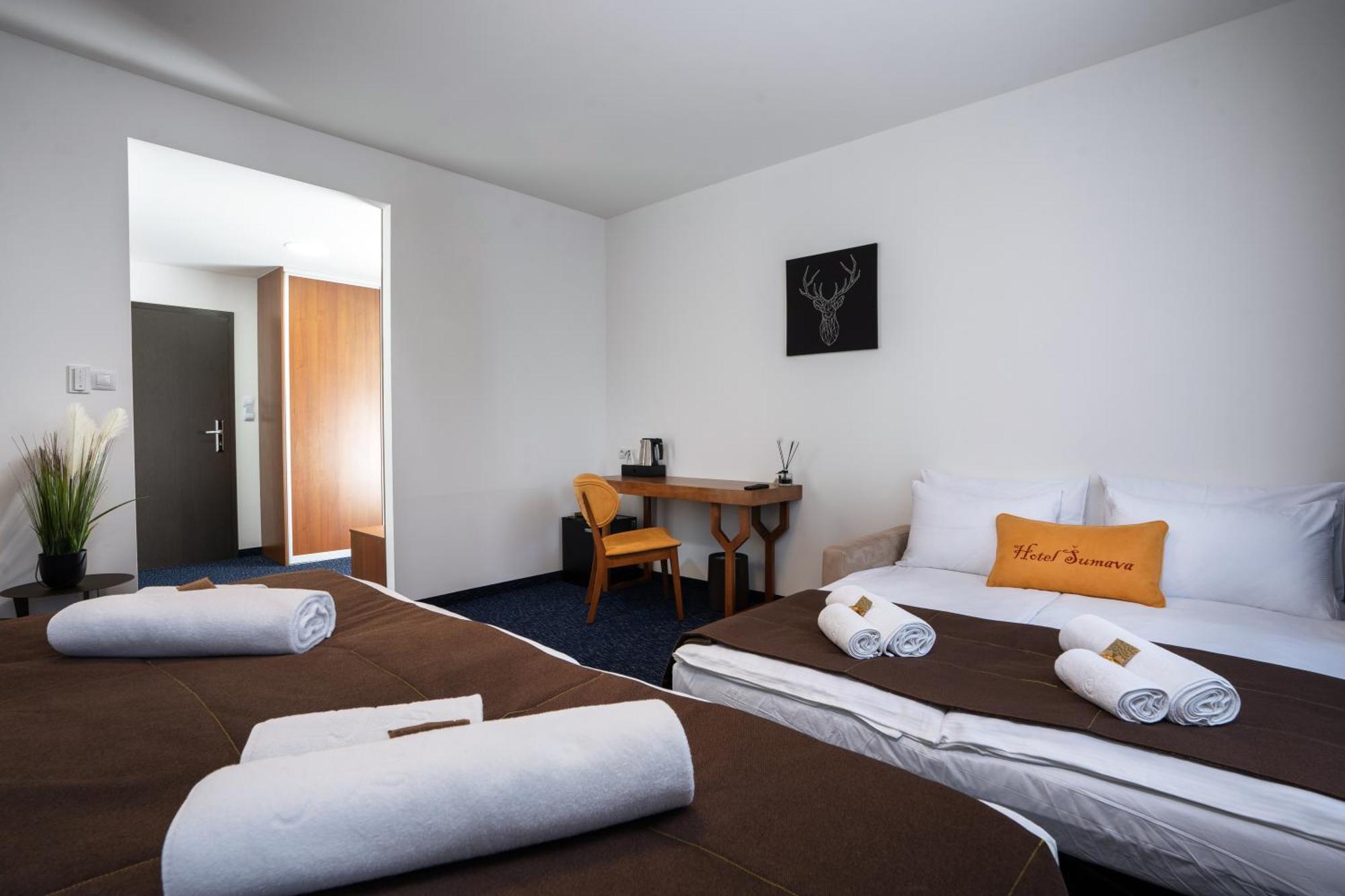 Hotel Sumava เชเลซนารูดา ภายนอก รูปภาพ