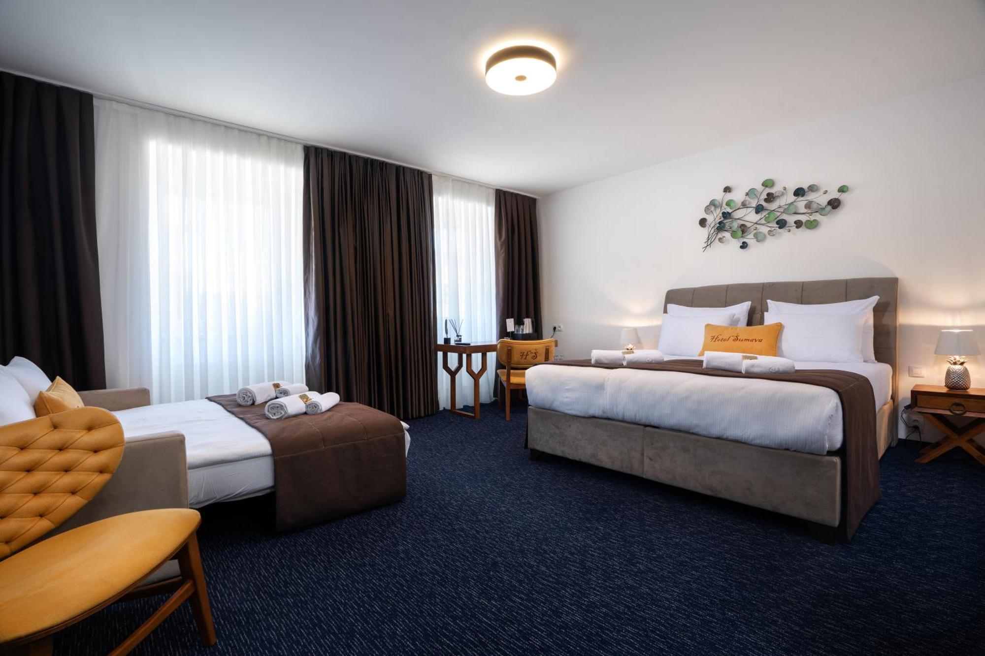 Hotel Sumava เชเลซนารูดา ภายนอก รูปภาพ